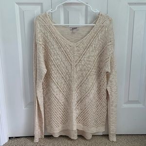 Cream/Tan Sweater